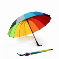 16-panel rainbow straight umbrella